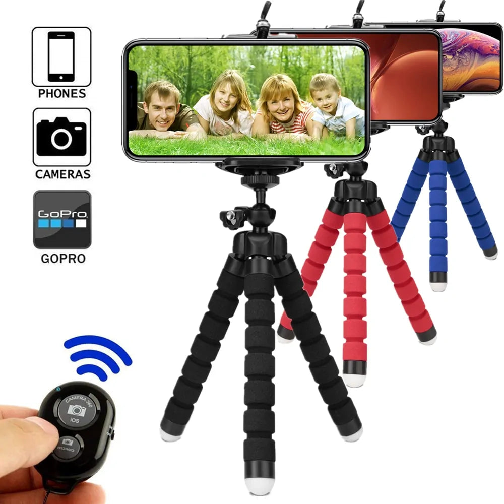 Mini Phone Tripod with Remote